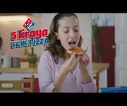 Domino's Pizza 5 liraya 5'LK Pizza