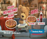 Domino's Pizza - Orta Boy Pizza ve Coca Cola Hediye