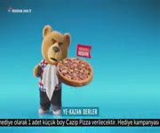Domino's Ye-Kazan Pizza  Hediye