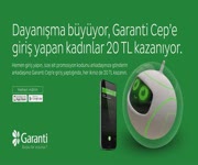 Garanti Cep - Kadnlar 20 TL Kazanyor