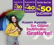 Gratis - Kasm ndirimleri