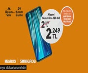 Migros Mthi Cuma - Xiaomi Note 8 PRO