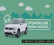 N11 - 11 Kasm Otomobil Kampanyas