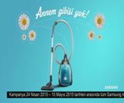 Samsung Elektrikli Süpürge - Anneler Günü
