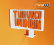 25 �ubat Teknosa Turuncu �ndirim