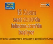 Teknosa Turuncu ndirim 15 - 16 Kasm 2013