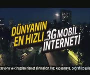 Turkcell - Dnyann En Hzl 3G Mobil nternet Teknolojisi