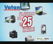 Vatan Bilgisayar - %25 ndirim Kampanyas