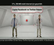 Vodafone Facebook ve Twitter Paketi