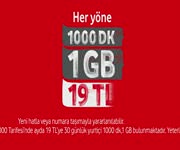 Vodafone Faturasz Duble 1000