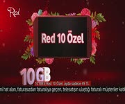 Vodafone Red 10 zel Tarifesi