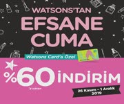 Watsons Efsane Cuma 2019