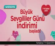 Watsons - Sevgililer Gn ndirimi